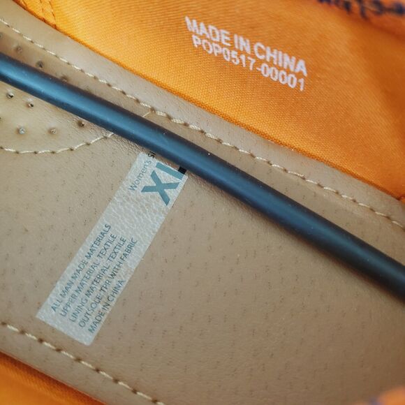 Denver Broncos NFL Slip On Shoes Womens Size XL 9-10 Orange Canvas Football  New - Picture 8 of 11